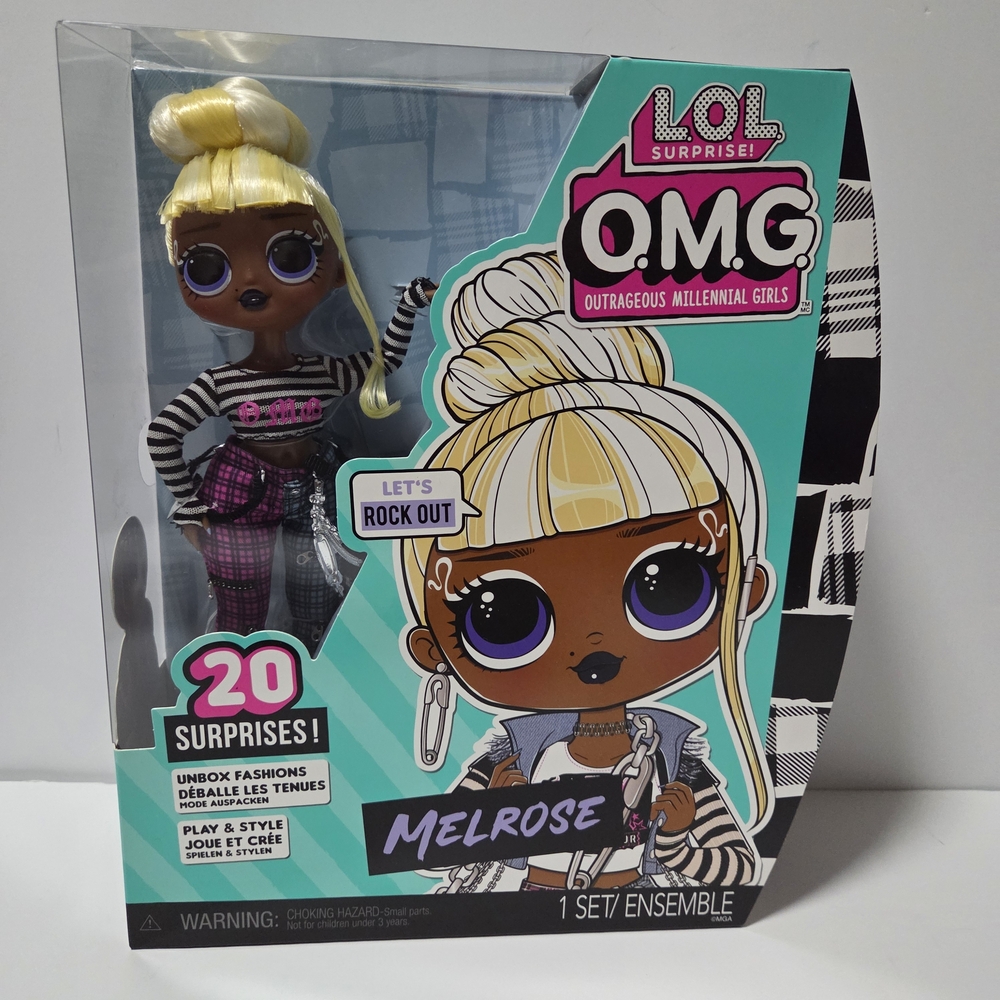 L.O.L. Surprise! Melrose Boxed Doll - Pink, Black, White, Teal